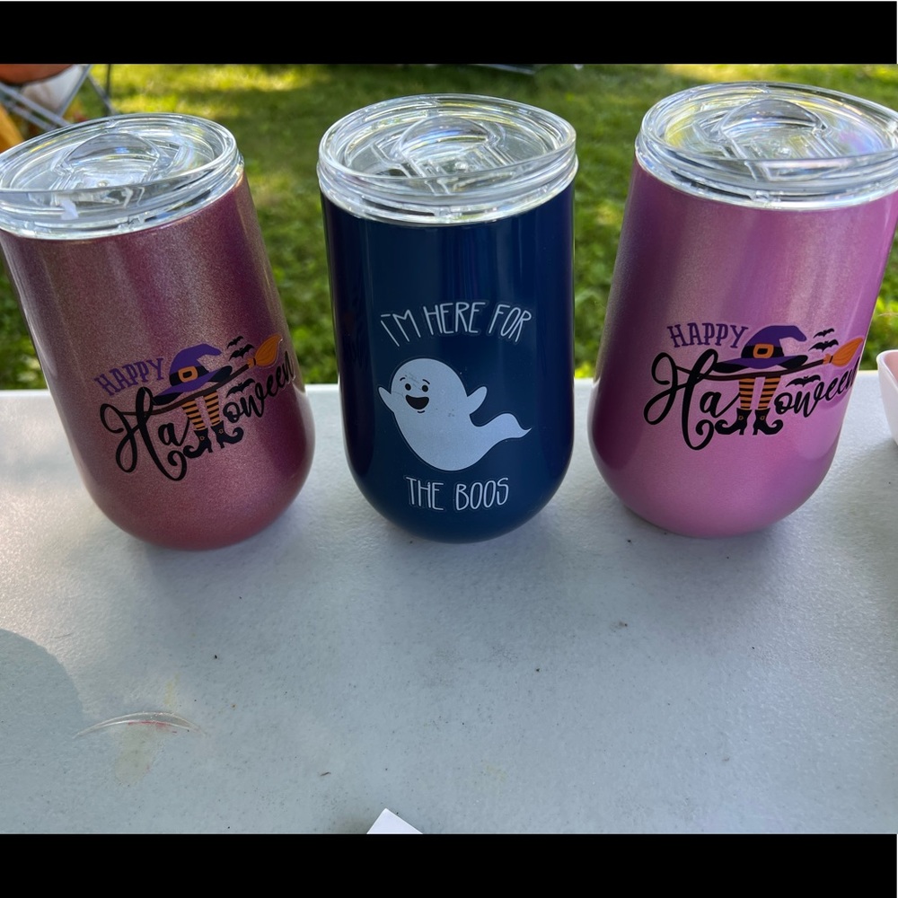 🎃Halloween Insulated Wine Glasses🍷